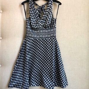 WHBM Silk Halter Dress